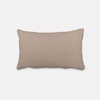 SCHÖNER LEBEN. Kissenhülle Outdoor uni taupe div. Größen