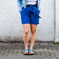 Meine Herzenswelt Damen Schnittmuster Culotte meine Valetta Papierschnittmuster Gr. 32-54