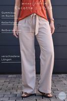 Meine Herzenswelt Damen Schnittmuster Culotte meine Victoria Papierschnittmuster Gr. 32-54