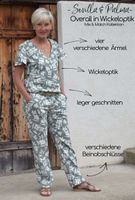 Meine Herzenswelt Damen Schnittmuster Overall Sevilla & Palma Papierschnittmuster Gr. 32-54