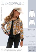 Meine Herzenswelt Kinder Schnittmuster Blouson deine Havanna Papierschnittmuster Gr. 116-176