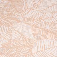 Tischdecke Roja Laub Blätter beige weiß 150x250cm