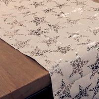 84821-Tischlaeufer-Stars-Sterne-Foliendruck-natur-champagner-42x150cm-9101145.jpg Tischläufer Stars Sterne Foliendruck natur champagner 42x150cm