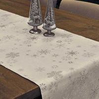 84832-Tischlaeufer-Crystal-Eiskristalle-Schneeflocken-Metallic-Glitzer-grau-silberfarbig-45x150cm-9101080-SILV.jpg Tischläufer Crystal Eiskristalle Schneeflocken Metallic Glitzer grau silberfarbig 45x150cm