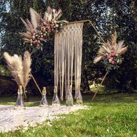 Makramee Wandbehang beige natur 95x171cm