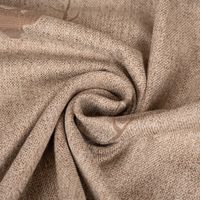 SCHÖNER LEBEN. Kissenhülle Jacquard Hirschkopf Geweih beige hellbraun