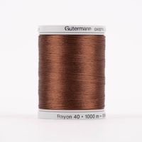Stickgarn Farbnr. 1129 Gütermann 1000 Meter/Spule Viscose Sulky Rayon 40