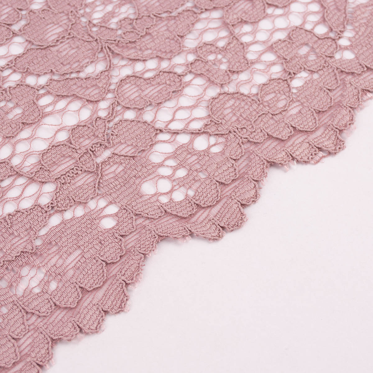 Rosa Spitzenstoff Spitze Altrosa Meterware Borte Spitzenborte