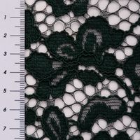 Spitzenstoff floral beidseitige Bogenkante uni in verschiedenen Farben 1.46m Breite
