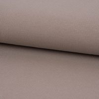 Baumwolljersey Jerseystoff Rib Jersey Rippenstruktur uni 1.45m Breite grau