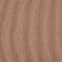 Baumwolljersey Jerseystoff Rib Jersey Rippenstruktur uni 1.45m Breite taupe