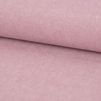 Bekleidungsstoff Yarn Dyed Popeline uni mauve meliert 1.44m Breite
