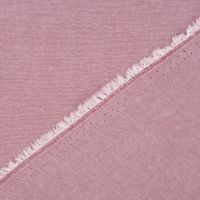 Bekleidungsstoff Yarn Dyed Popeline uni mauve meliert 1.44m Breite
