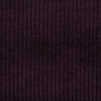 Cord Baumwolle Bekleidungsstoff Dekostoff 4,5W grob uni aubergine 1,4m