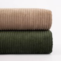 Cord Baumwolle Bekleidungsstoff Dekostoff Doppelrille beige 1.45m br