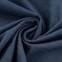 Cord Babycord Jeans Bekleidungsstoff Dekostoff uni jeansblau 1.36m