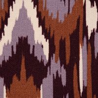 Canvas Baumwollstoff Abstrakt Grafik aubergine terracotta beige 1,35m Breite