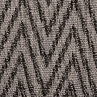 Polsterstoff Dekostoff Flachgewebe Mira Chevron anthrazit grau 1.40m