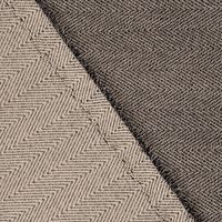 Outdoorstoff Markisenstoff Teflon Fischgrätmuster anthrazit 1.60m Br