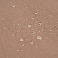 Canvas Baumwollstoff Waterproof wasserabweisend uni taupe 1.40m Br