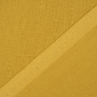 Canvas Baumwollstoff Waterproof wasserabweisend uni curry-gelb 1.40m Br