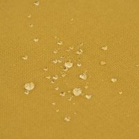 Canvas Baumwollstoff Waterproof wasserabweisend uni curry-gelb 1.40m Br
