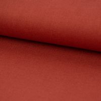 Canvas Baumwollstoff Waterproof wasserabweisend uni terracotta 1.40m Br