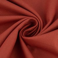 Canvas Baumwollstoff Waterproof wasserabweisend uni terracotta 1.40m Br