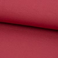 French Terry Modal Sweat elastisch uni dunkles altrosa1.55m Breite
