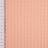 Waffelpique soft Waffelstoff Baumwolle uni hellrosa 1.35m Breite