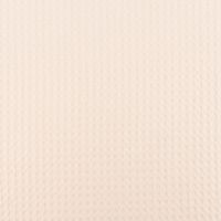 Waffelpique soft Waffelstoff Baumwolle uni ecru 1.35m Breite