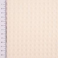 Waffelpique soft Waffelstoff Baumwolle uni ecru 1.35m Breite