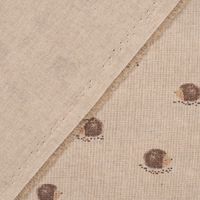 Kissenhülle Hedgehog Igel natur braun div. Größen von SCHÖNER LEBEN.