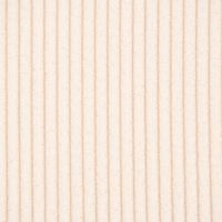 Cordstoff Bubble mit Plüsch Rückseite Doubleface ecru 1.45m Breite