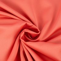 einfarbiger satin stoff meterware korallen orange gedreht