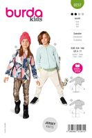 Schnittmuster Burda kids junge und mädchen mit jacken in 2 verschiedenen Designs