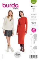 Burda Schnittmuster 5859 Damen Kleid Shirt