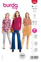 Burda Schnittmuster 5876 Damen Shirt