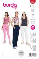 Burda Schnittmuster 5852 Damen Top