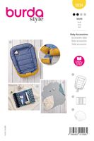 Burda Schnittmuster 5834 Kinder Baby-Accessoires 