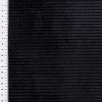 85372-Zugluftstopper-Cord-Baumwolle-grob-schwarz-verschiedene-Groessen-von-SCHoeNER-LEBEN--KW31-2023-226282Capture0007.jpg Stoff aus grobem Baumwollcord in Schwarz, waagerechte Rippen mit Lineal links