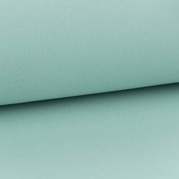 Verdunklungsstoff Dim Out Vorhangstoff Verdunklung einfarbig mint blau 1,40m Breite