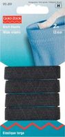 Prym 2m Srandard Elastic Gummiband 12 mm schwarz