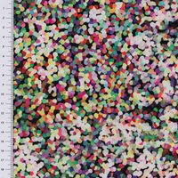 Softshell Outdoorstoff Rainy Pixel Punkte bunt 145cm Breite