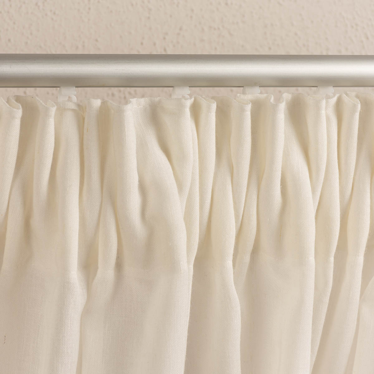 Leinengardine Gardinenstores EASY LINEN ecru 280cm breit und 280cm hoch oder Wunschhöhe von SCHÖNER LEBEN
