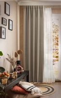 85611-Leinengardine-Gardinenstores-EASY-LINEN-natur-280cm-breit-und-285cm-hoch-oder-Wunschhoehe-von-SCHoeNER-LEBEN--Herbst-Shooting-2-2023-Slider-Mobile.jpg Leinengardine als Gardinenstores mit Verdunklungsvorhängen am bodentiefen Fenster im Wohnzimmer dekoriert
