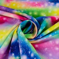 Polyesterstoffe Burlington NEON Clouds Farbverlauf neon 1,5m Breite