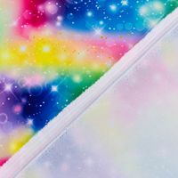 Polyesterstoffe Burlington NEON Clouds Farbverlauf neon 1,5m Breite
