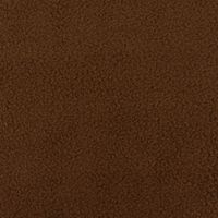 Fleece Stoff Anti Pilling uni braun 1,48m Breite