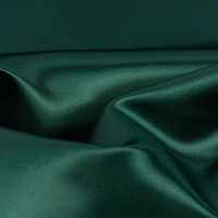 Kreativstoff Satinstoff einfarbig tannengrün 1,45m Breite